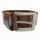 Men's Dark Tan Real Leather Handmade Belt Zest-MHB-004 Men's Dark Tan Real Leather Handmade Belt Zest-MHB-004