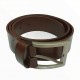 Men's Dark Tan Real Leather Handmade Belt Zest-MHB-004 Men's Dark Tan Real Leather Handmade Belt Zest-MHB-004