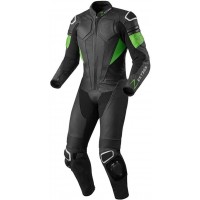 ZEST365 Men's Fashion Motorbike Real Leather One Piece Suit with Armour Protect Zest-MHBS-001