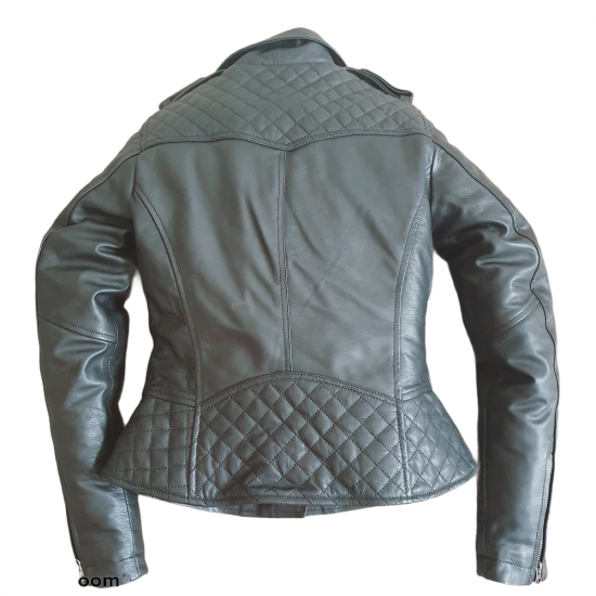 Made-to-measure|Women's Biker/Fashion Real Leather Handmade Jacket Zest-WHJ-001 Made-to-measure|Women's Biker/Fashion Real Leather Handmade Jacket Zest-WHJ-001