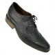 Real Leather Black Brogues Italian Design ZEST-MHS-027 Real Leather Black Brogues Italian Design ZEST-MHS-027