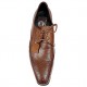 Dark Tan Lace Up Brogues Italian Design ZEST-MHS-005 Dark Tan Lace Up Brogues Italian Design ZEST-MHS-005