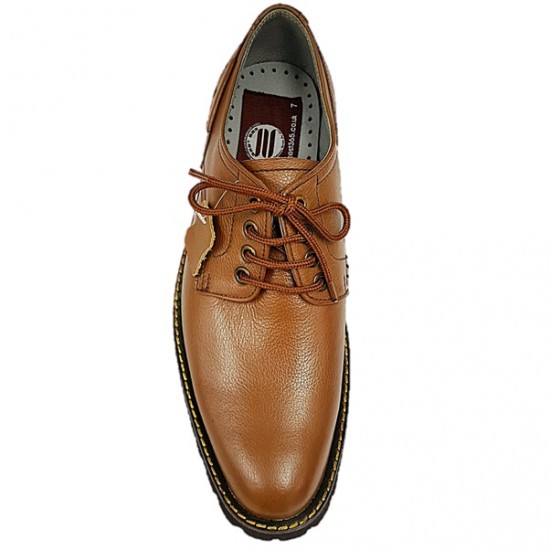 Tan Lace Up Designer Smart/Formal Dress Shoes ZEST-MHS-013